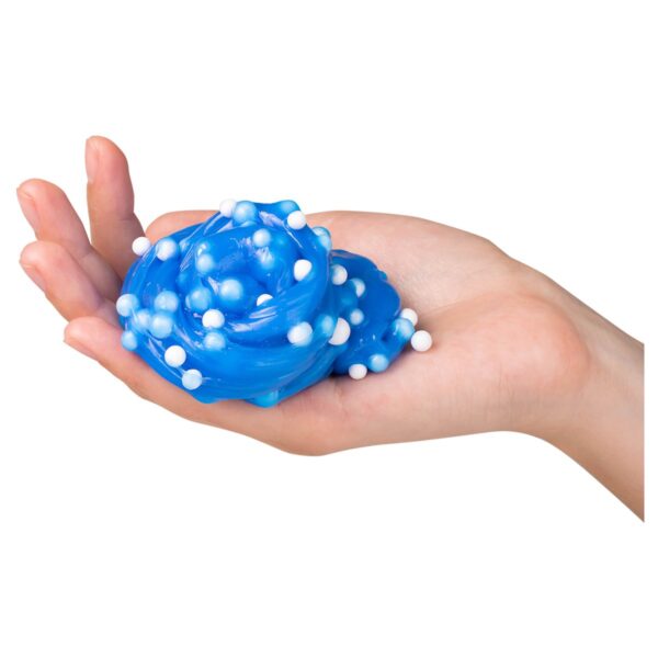 Слайм Slime, синий с шариками, 130г