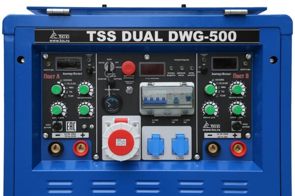 Двухпостовой дизельный сварочный генератор TSS DUAL DWG-500