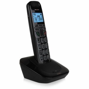 Телефон беспроводной Texet TX-D7505A, АОН, 20 номеров, крупные клавиши, черный