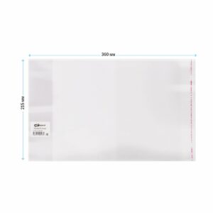 Обложка 215*360 для дневников и тетрадей, универсальная с липким слоем, ArtSpace, ПП 40мкм, ШК