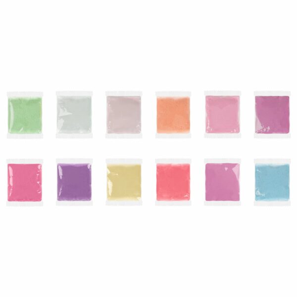 Легкий пластилин для лепки Мульти-Пульти "Маршмелоу", 12 цветов, 120г, прозрачный пакет