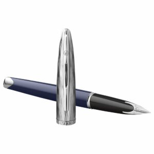 Ручка перьевая Waterman "Carene SE Deluxe Blue CT" синяя, 0,8мм, подарочная упаковка