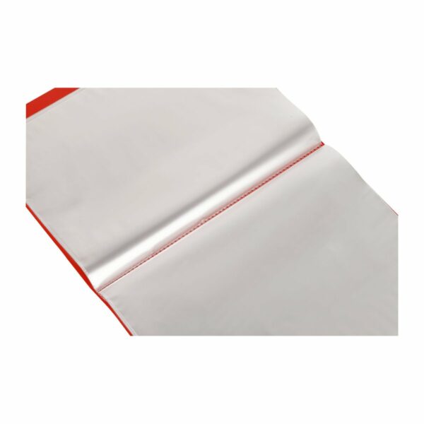 Папка с 80 вкладышами СТАММ "Стандарт" А4, 30мм, 800мкм, пластик, красная