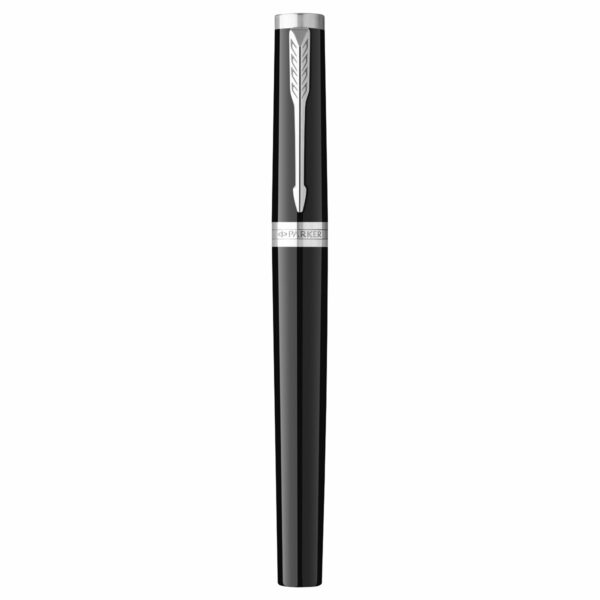 Ручка-роллер Parker "Ingenuity Black CT" черная, 0,5мм, подарочная упаковка
