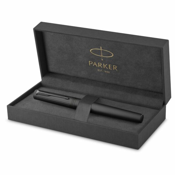 Ручка-роллер Parker "Ingenuity Black BT" черная, 0,5мм, подарочная упаковка