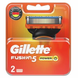 Кассеты для бритья сменные Gillette "Fusion. Power" красн., 2шт. (ПОД ЗАКАЗ)