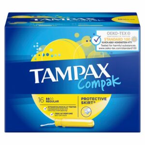 Тампоны Tampax "Compak Regular", 16шт. (ПОД ЗАКАЗ)