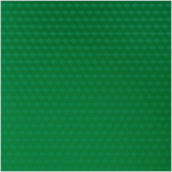Папка на 4 кольцах СТАММ "Кристалл" А4, 40мм, 700мкм, пластик, зеленая