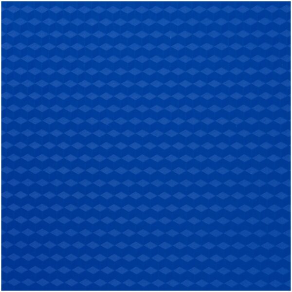 Папка на 4 кольцах СТАММ "Кристалл" А4, 40мм, 700мкм, пластик, синяя