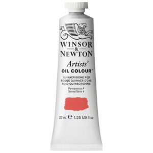 Краска масляная профессиональная Winsor&Newton "Artists Oil", 37мл, хинакридоновый красный