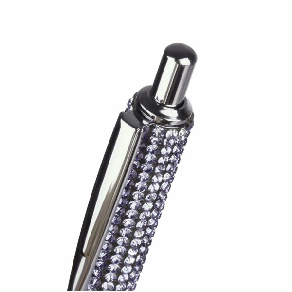 Ручка шариковая MESHU "Lilac diamond" синяя, 1,0мм