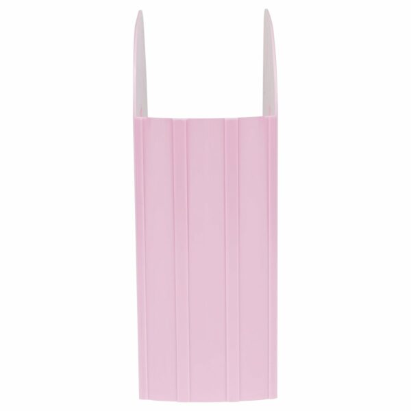 Лоток для бумаг вертикальный СТАММ "Фаворит", розовый, ширина 90мм