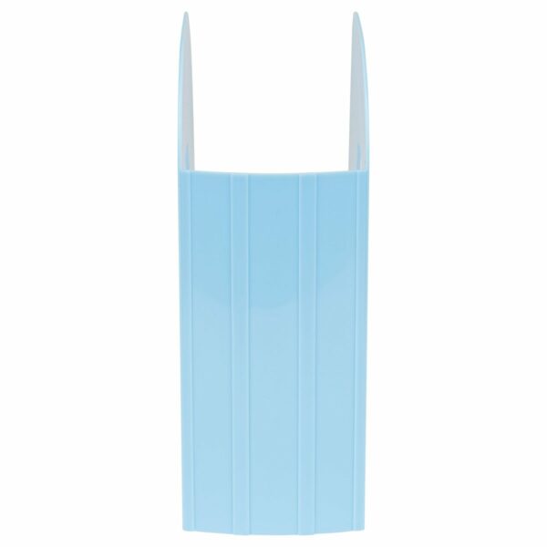 Лоток для бумаг вертикальный СТАММ "Фаворит", голубой, ширина 90мм
