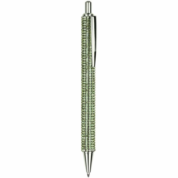 Ручка шариковая автоматическая MESHU "Green diamond" синяя, 1,0мм