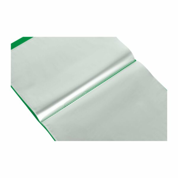 Папка со 100 вкладышами СТАММ "Стандарт" А4, 30мм, 800мкм, пластик, зеленая