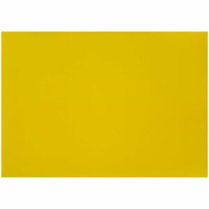Картон плакатный 48*68см, Мульти-Пульти, 10л., мелованный в пакете, желтый, 380г/м2