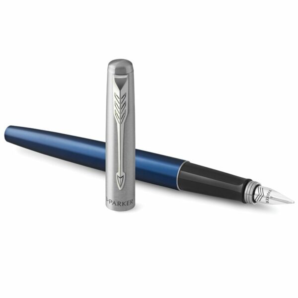 Ручка перьевая Parker "Jotter Royal Blue CT" 1,0мм, подарочная упаковка