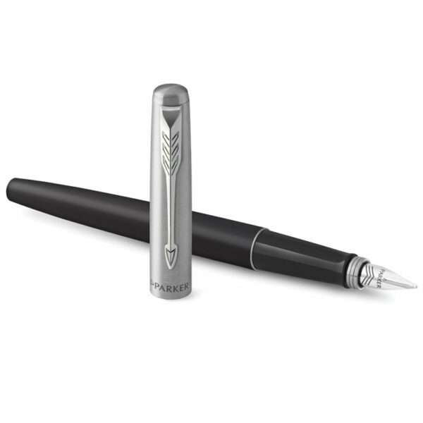 Ручка перьевая Parker "Jotter Bond Street Black CT" 1,0мм, подарочная упаковка