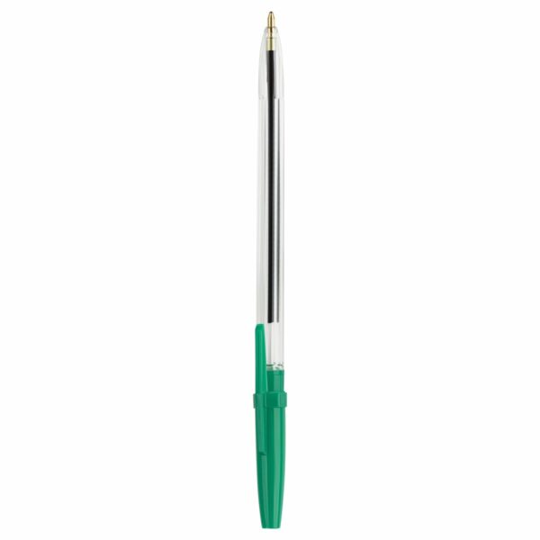 Ручка шариковая СТАММ "Оптима" зеленая, 1,0мм