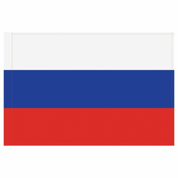 Флаг РФ 90*135см, пакет с европодвесом