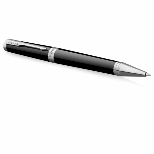 Ручка шариковая Parker "Ingenuity Black СT" 1,0мм, черная, подарочная упаковка