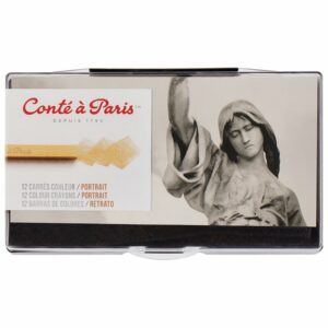 Набор цветных мелков Conte a Paris, 12шт., портретные оттенки, пласт. коробка