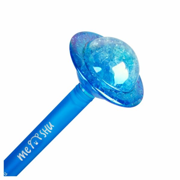 Ручка шариковая MESHU "Planet" синяя, 0,5мм, корпус ассорти