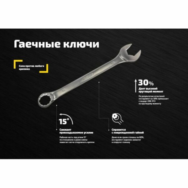 Комбинированный ключ Inforce 06-05-09