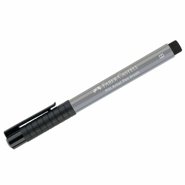 Ручка капиллярная Faber-Castell "Pitt Artist Pen Brush" цвет 232 холодный серый III, пишущий узел "кисть"