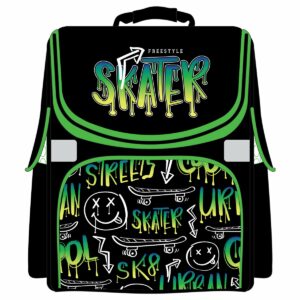 Ранец ArtSpace Junior "Skater" 37*28*21см, 1 отделение, 3 кармана, анатомическая спинка