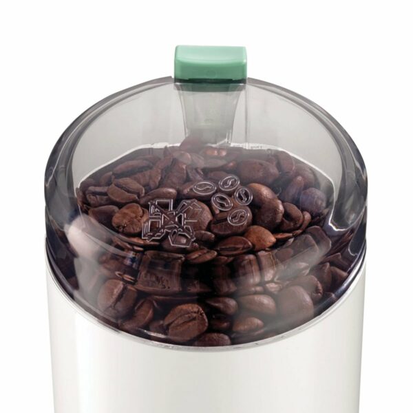 Кофемолка BOSCH TSM6A011W/MKM6000, мощность 180 Вт, вместимость 75 г, пластик, белая