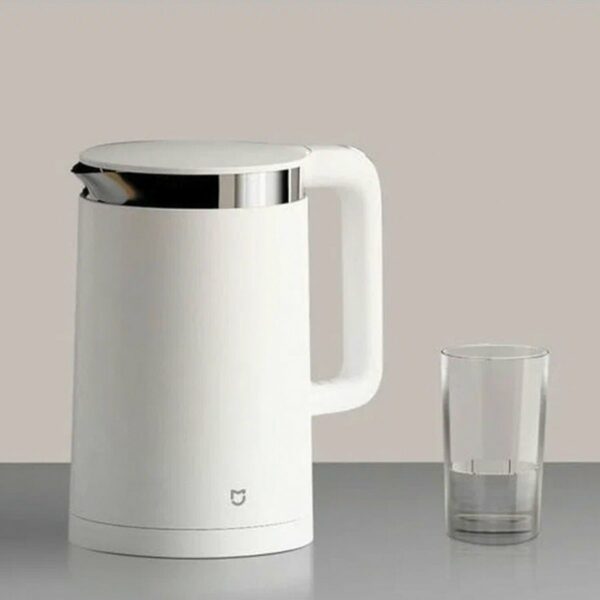 Чайник XIAOMI Mi Smart Kettle Pro, 1,5 л, поддержание температуры, двойные стенки, белый, BHR4198GL