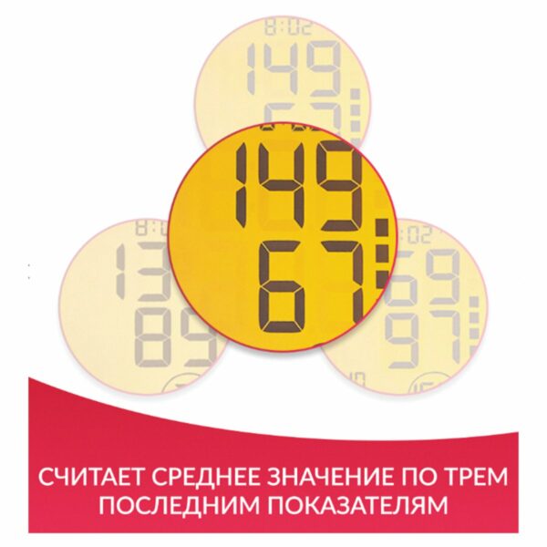 Тонометр (МЕД РУ без НДС) АРМЕД YE660F диапазон давления 0-280 мм рт. ст, диапазон пульса 40-200 уд/мин, автоматический, 1977701