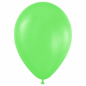 Воздушные шары,  50шт., М12/30см, MESHU, пастель, светло-зеленый