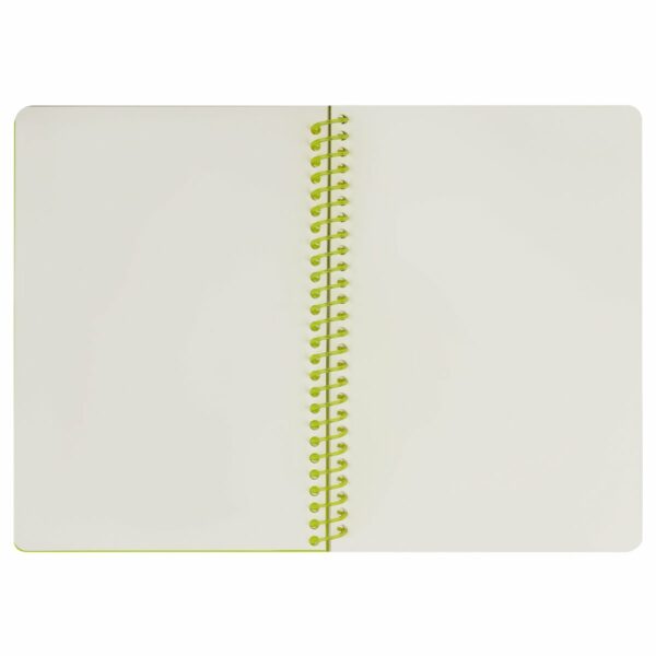 Скетчбук 40л., А5 на гребне BG "Neon. Yellow", маркерная бумага 120г/м2