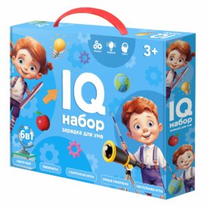 Набор подарочный ГЕОДОМ "IQ набор", 6в1, картонная коробка