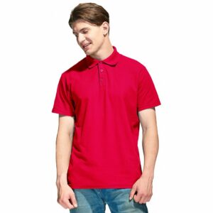 Рубашка-Поло NEW (тк.Трикотаж), красный