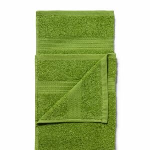 Полотенце махровое (40х70), зеленый