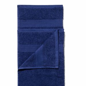Полотенце махровое (70х140), т.синий