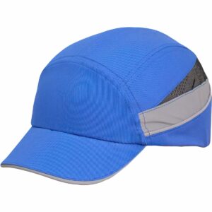 Каскетка РОСОМЗ™ RZ BIOT CAP (92213) голубая, длина козырька 55 мм, светоотражающие полосы