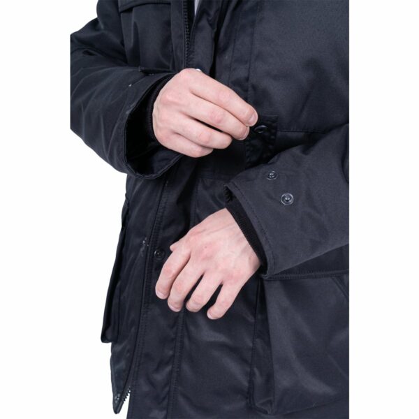 Куртка ЗАЩИТА зимняя, черная