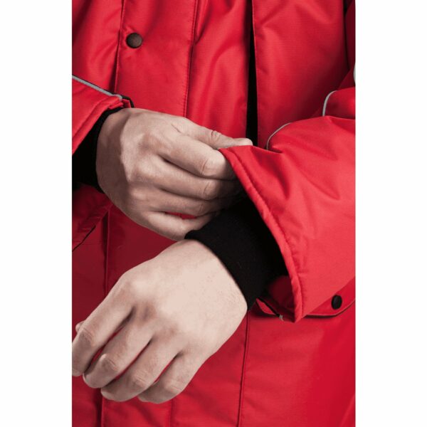 Куртка ДИКСОН зимняя, красный-чёрный