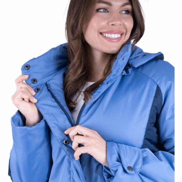 Куртка ВИРАЖ зимняя, василёк-т/синий, женская