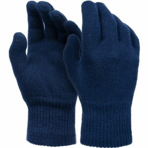Перчатки СИБИРСКИЕ, одинарные синие, (5.1.1-10.1.0.201-202)