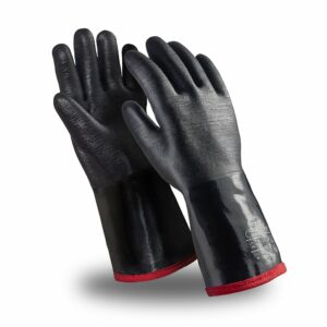 Перчатки НЕОТЕРМ (TG-671/TNP-18), джерси, неопрен,до 250 °С, 350 мм, цвет черный