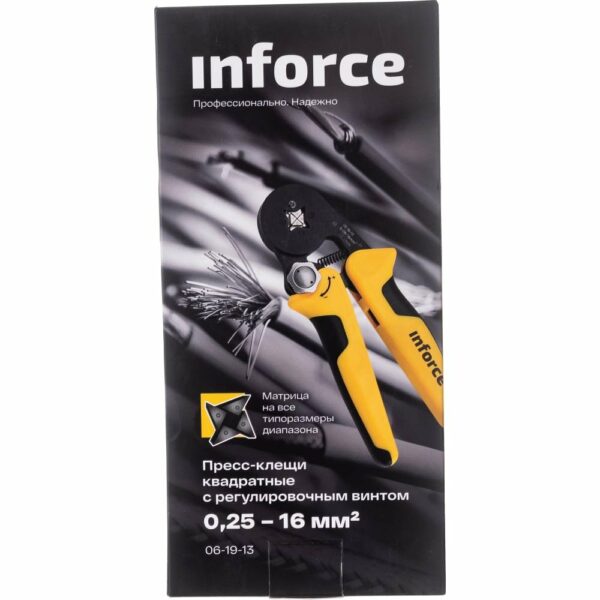 Квадратные пресс клещи Inforce 06-19-13