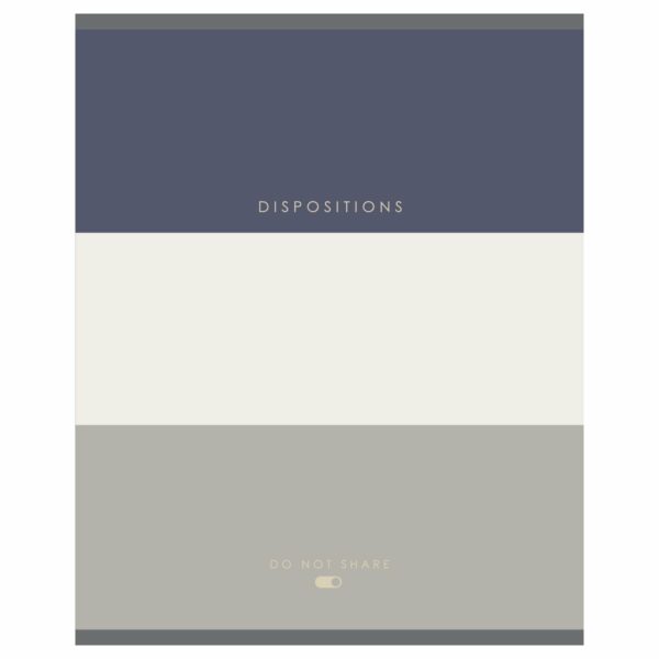 Тетрадь 80л., А5, клетка Greenwich Line "Disposition", матовая ламинация, тиснение фольгой, 70г/м2