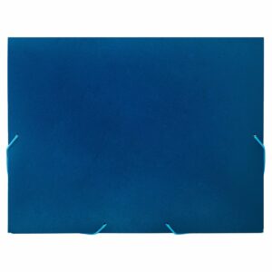 Папка-короб на резинке OfficeSpace А4, 30мм, 700мкм, синяя