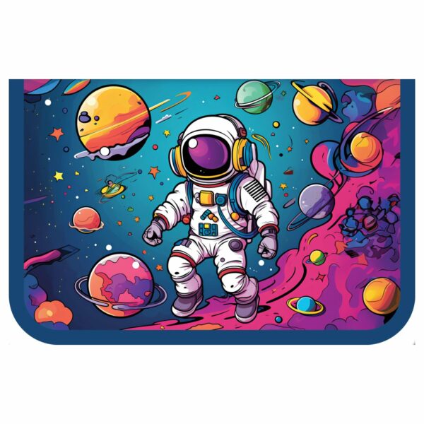Пенал 1 отделение, 200*130 ArtSpace "Space", ламинированный картон