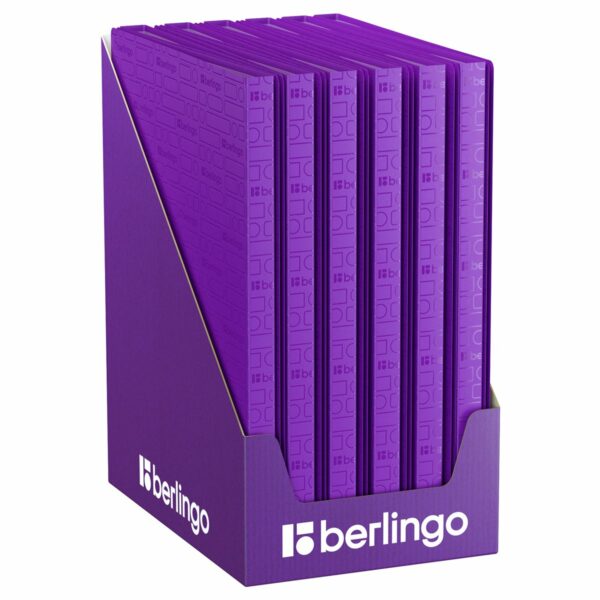 Папка с 10 вкладышами Berlingo "Your Way" А4, 17мм, 600мкм, фиолетовая, с внутр. карманом